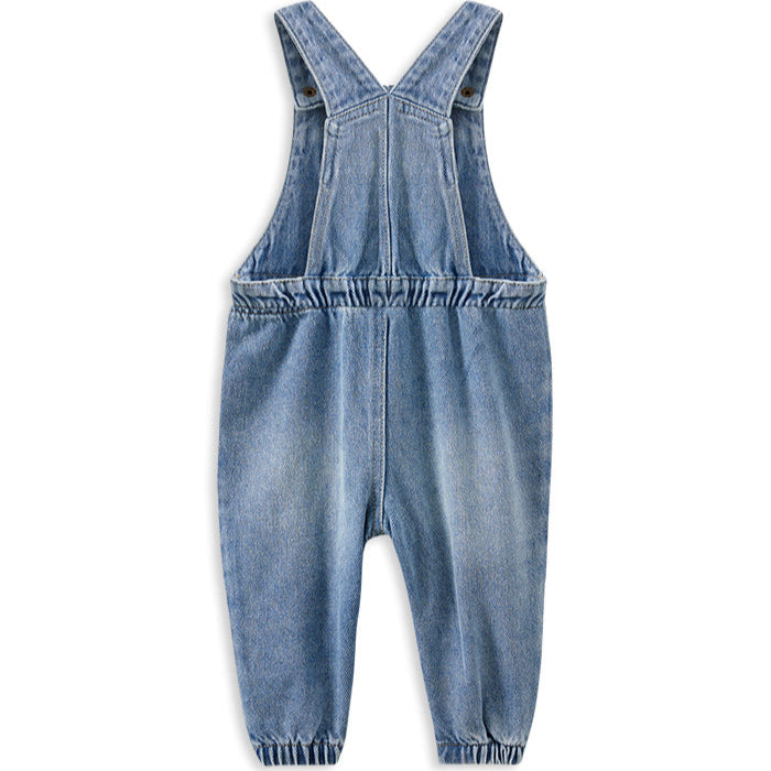 Light Wash Denim Overall