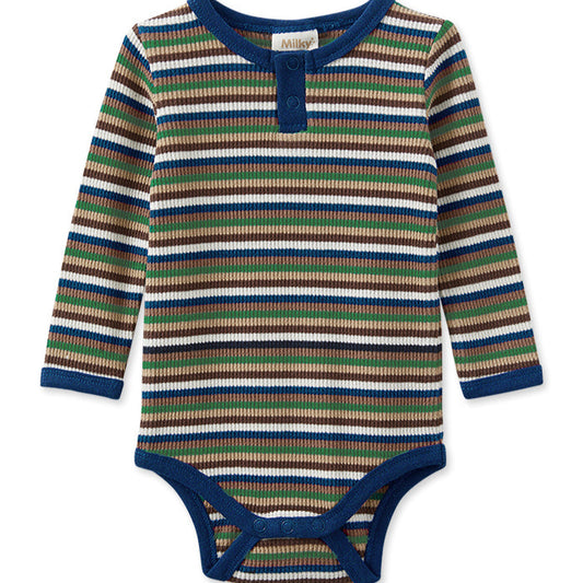 Waffle Stripe Bubbysuit