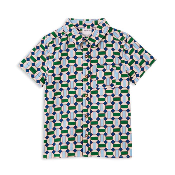 Poolside Cotton Polo Shirt