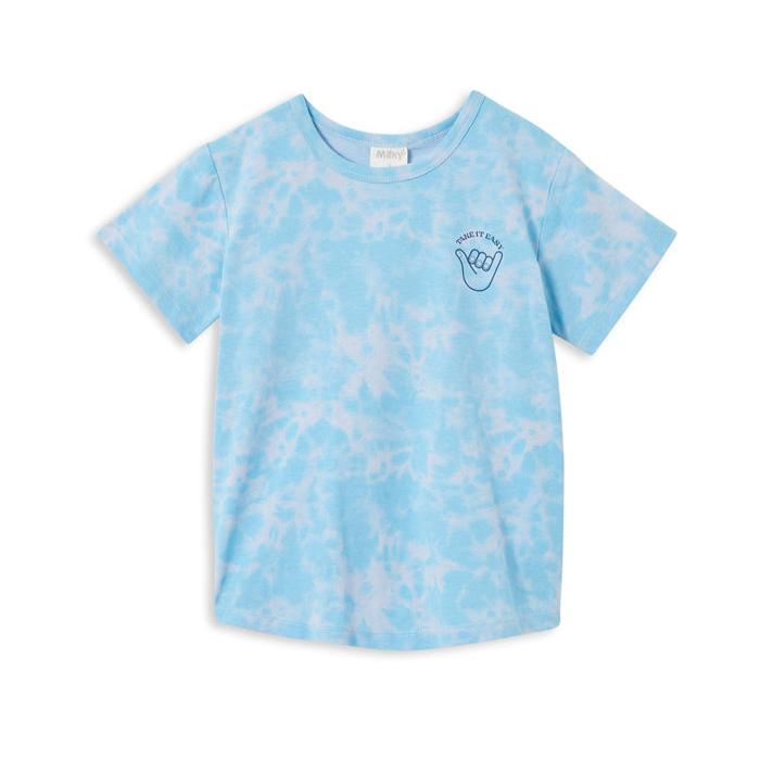 Tie Dye Tee- Ice Blue