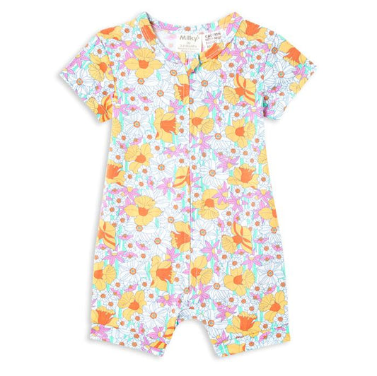 Daffodil Zip Romper