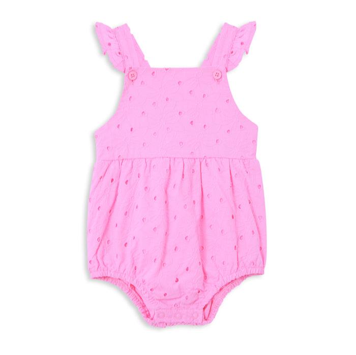 Pink Broderie Playsuit