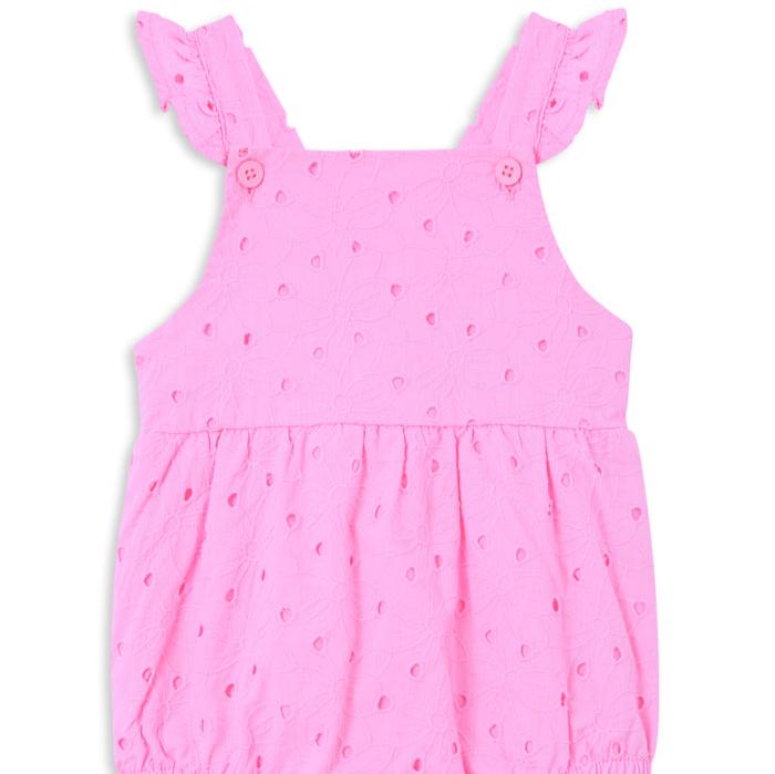 Pink Broderie Playsuit