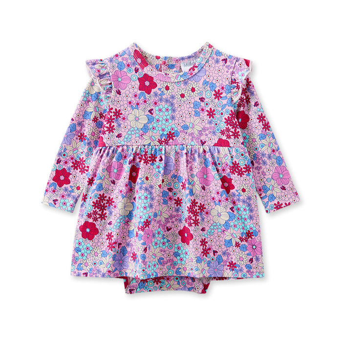 Lilac Bloom Baby Dress