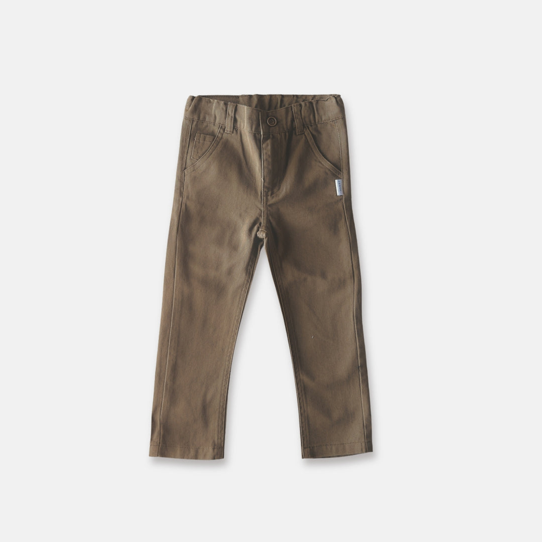 Boys Chino Pant- Taupe
