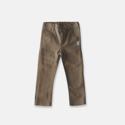 Boys Chino Pant- Taupe
