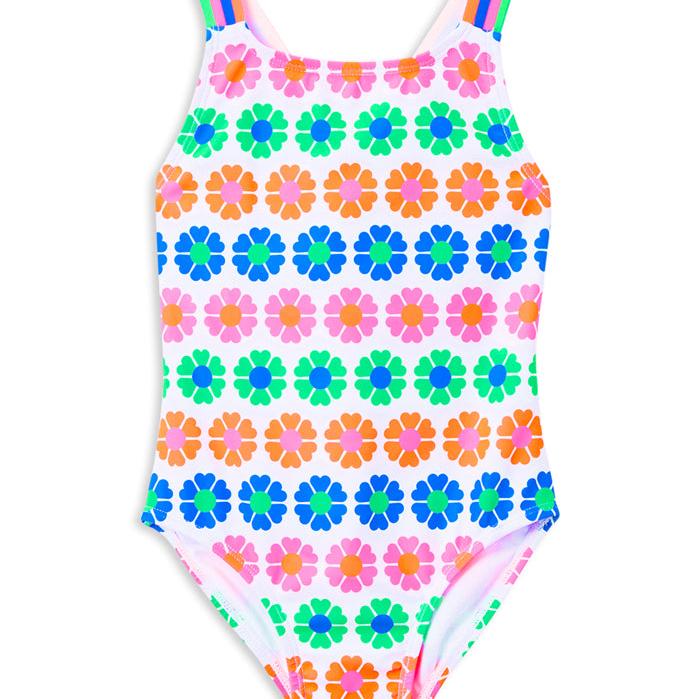 Neon Fun Sporty Swimsuit