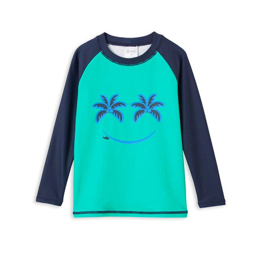 Green Penal Rash Vest