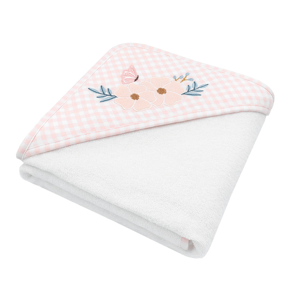 Hooded Towel- Butterfly Garden