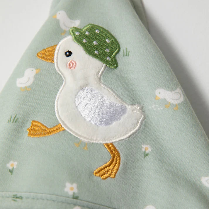 Organic Hooded Towel- Goosey Goosey