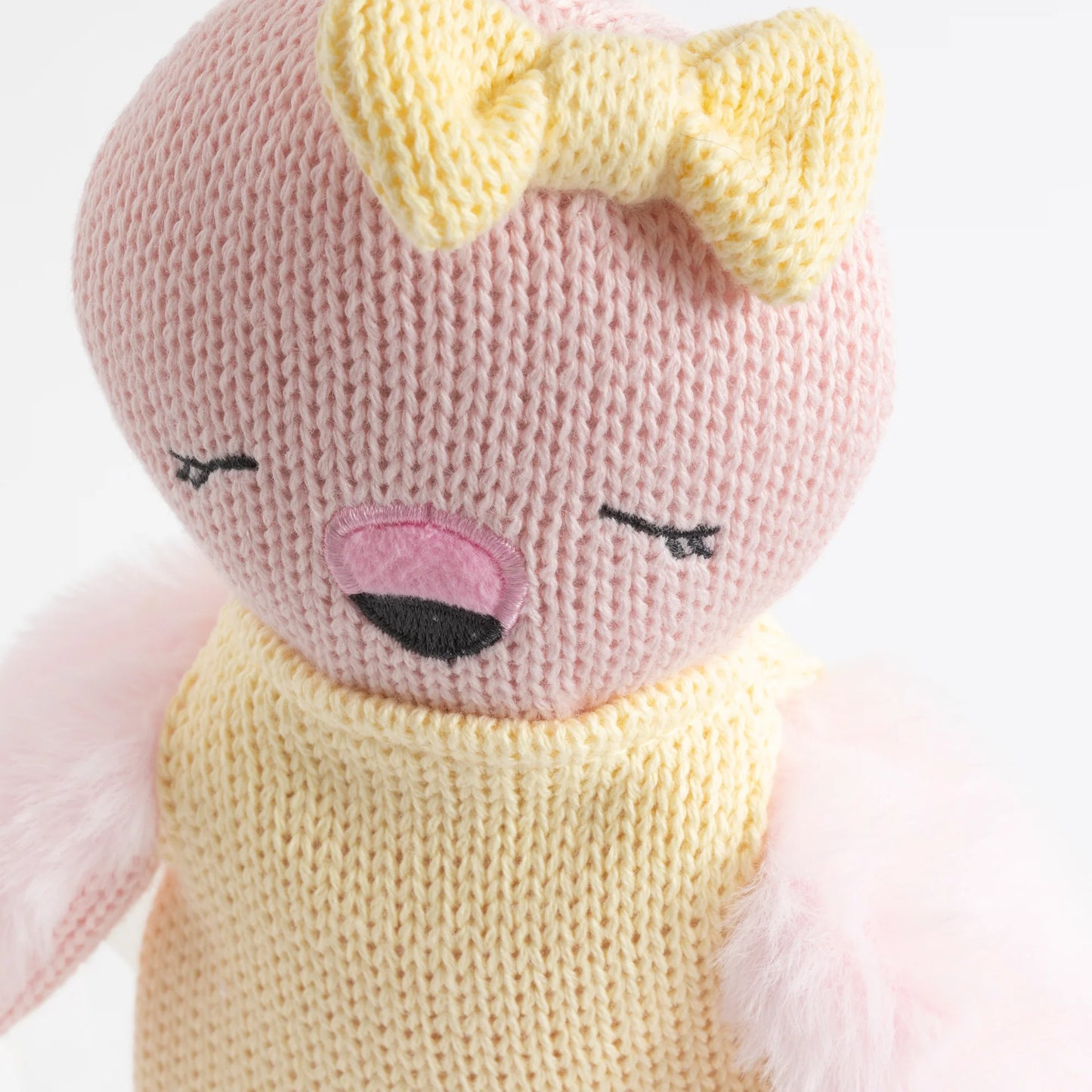 Knitted Animal Toy- Freya The Flamingo