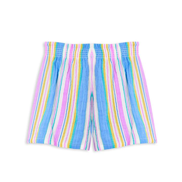 Crinkle Stripe Short