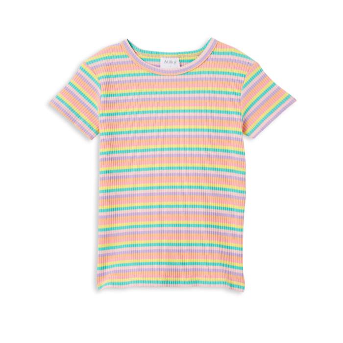 Stripe Rib Tee