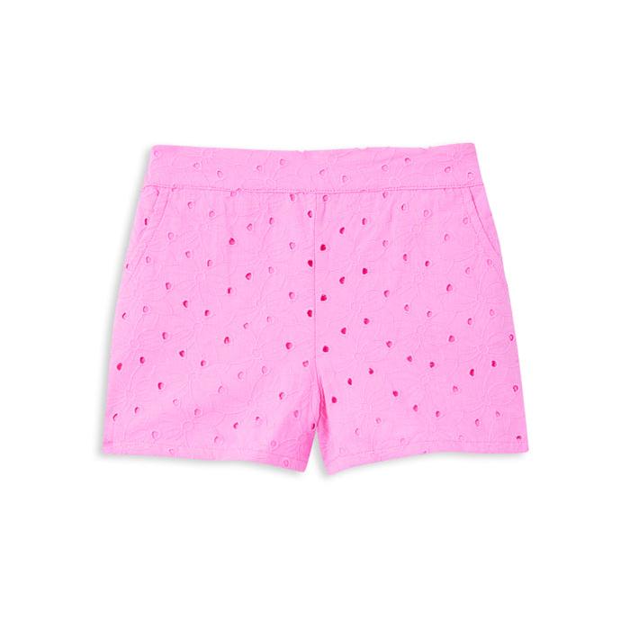 Pink Broderie Short