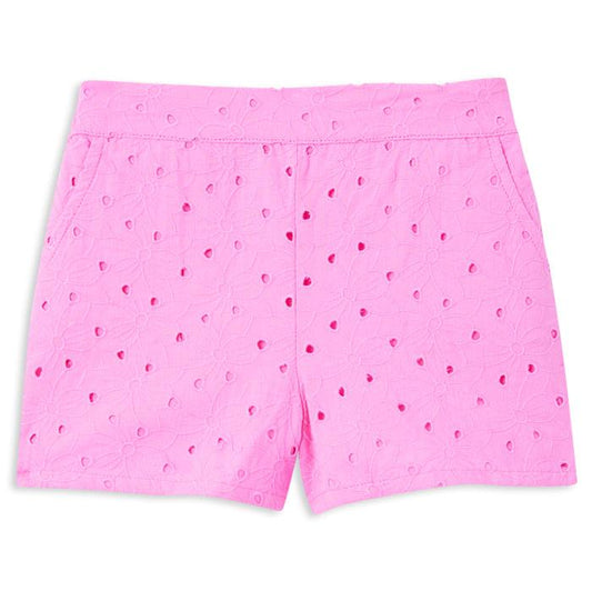 Pink Broderie Short