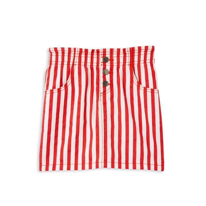 Red Stripe Skirt