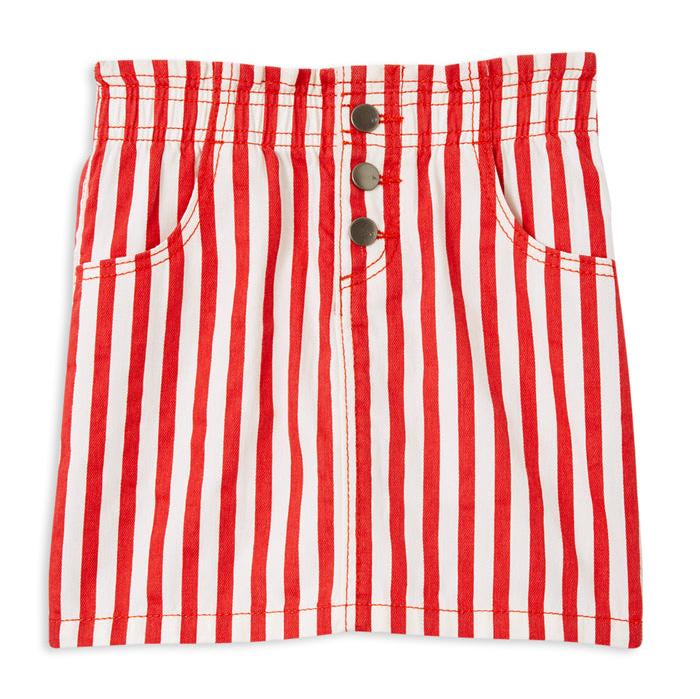 Red Stripe Skirt