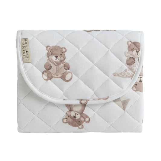 Foldable Waterproof Change Mat- Cuddly Bear