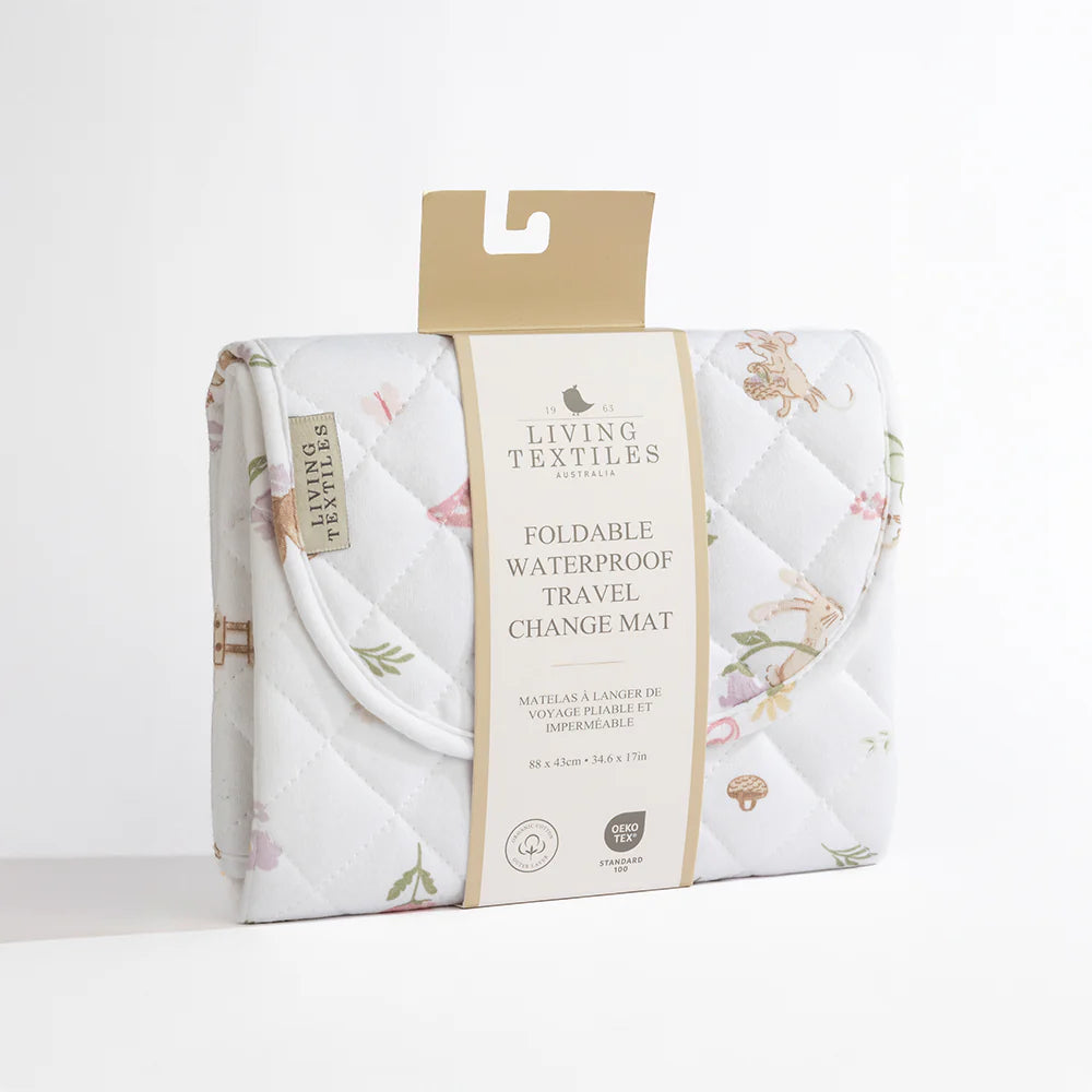 Foldable Waterproof Change Mat- Whimsical Wonderland