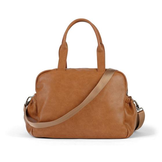 Carry All- Tan Vegan Leather