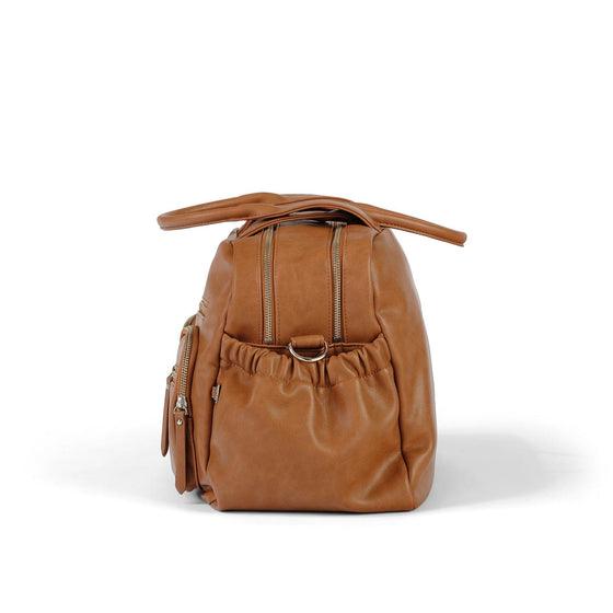 Carry All- Tan Vegan Leather