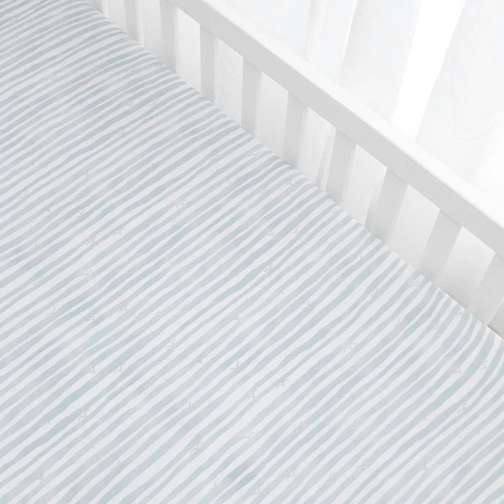 2pck Cot Fitted Sheets- Up Up & Away