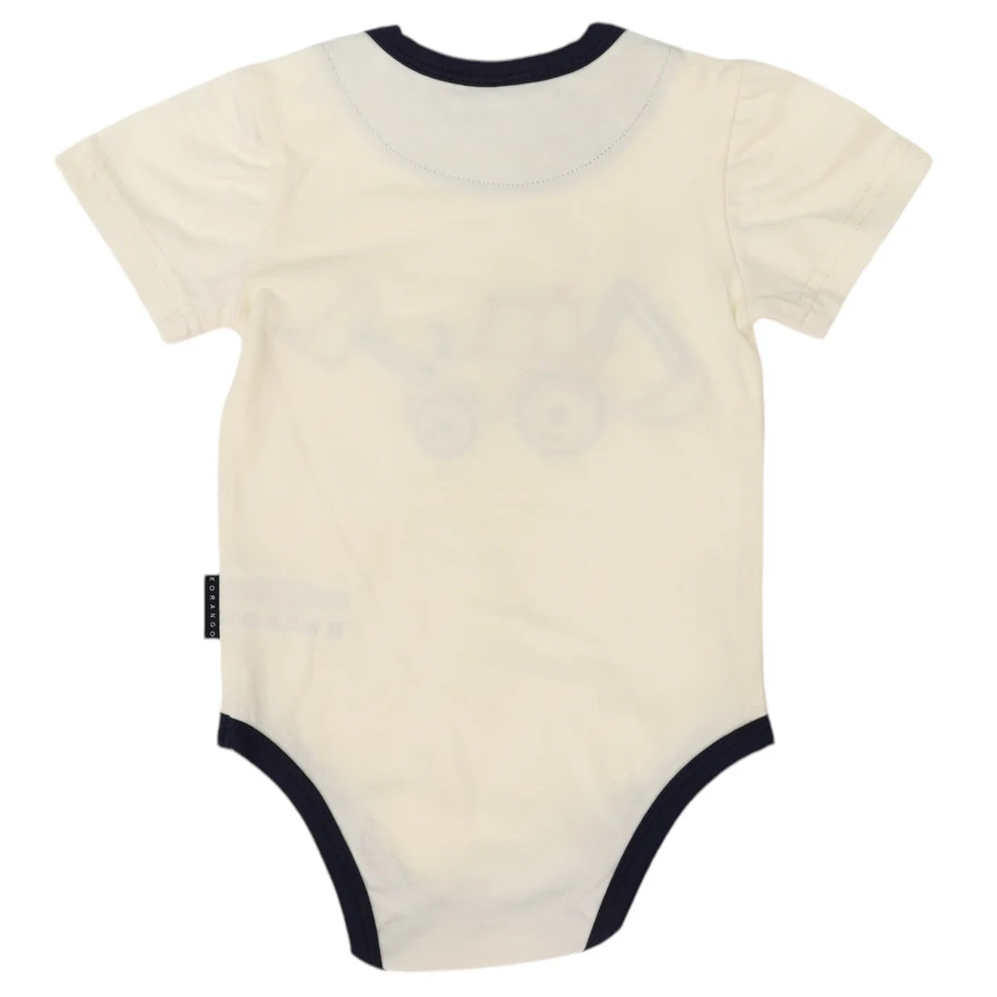 Digger Appliqued Bodysuit Beige