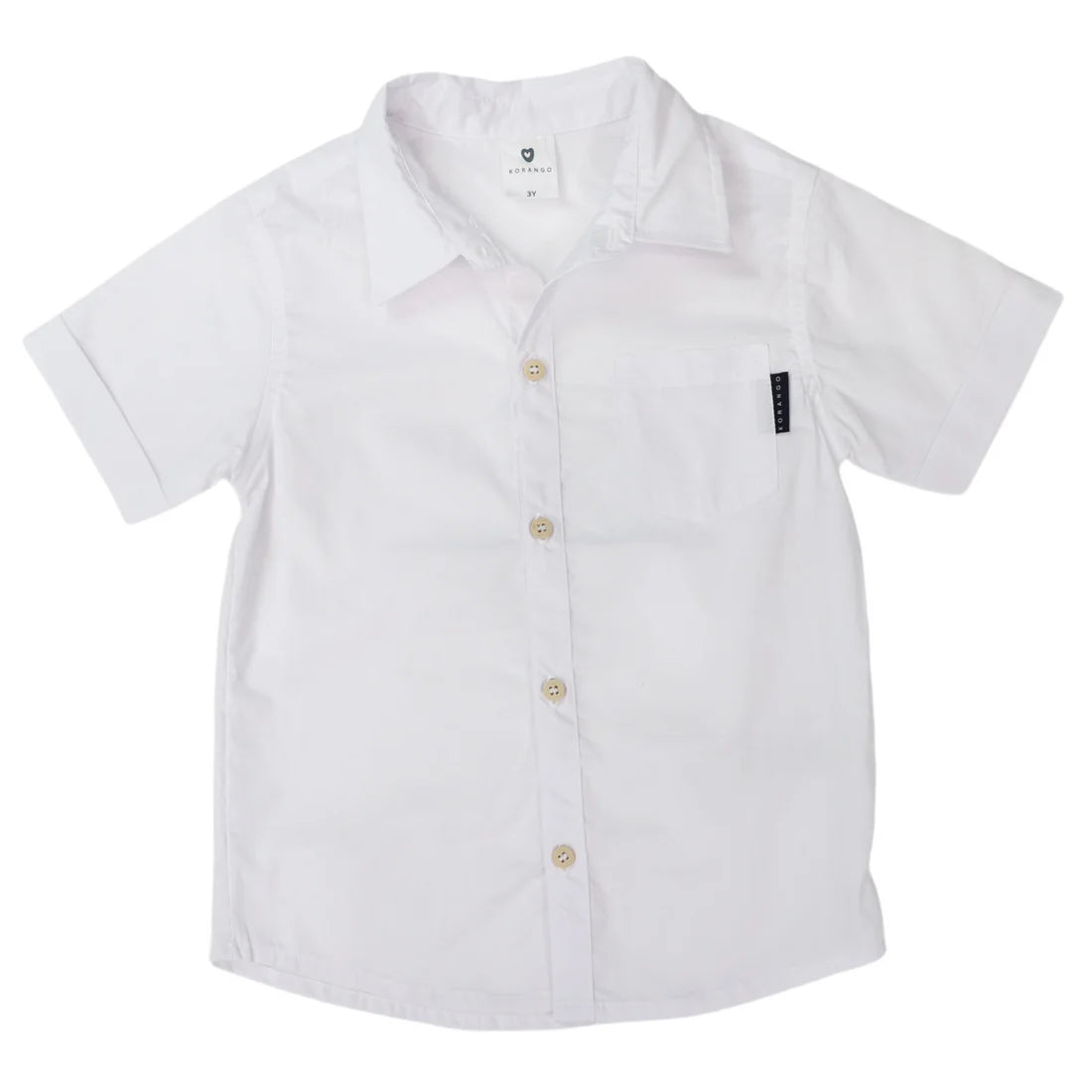 Short Sleeved Shirt White