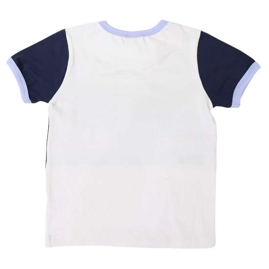 Contrast Tee Navy