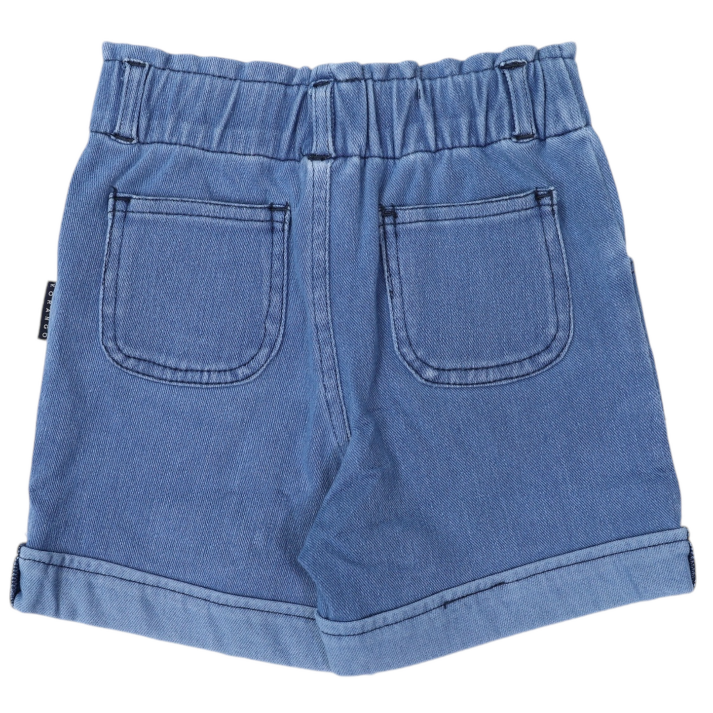 High Waisted Denim Short- Light Wash