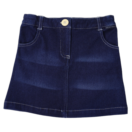 Denim Skirt- Dark Wash