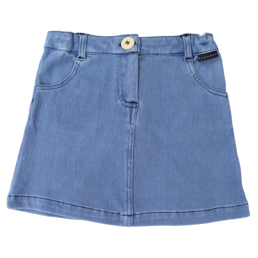 Denim Skirt- Light Wash