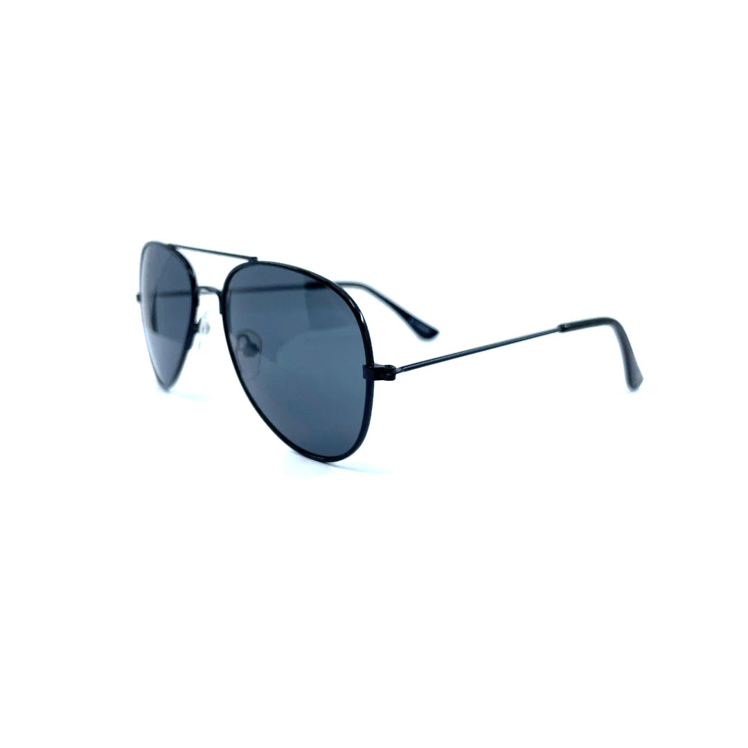 Archer Aviators Sunglasses- Black