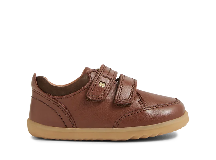 SU Timber Low Leather Shoes- Toffee