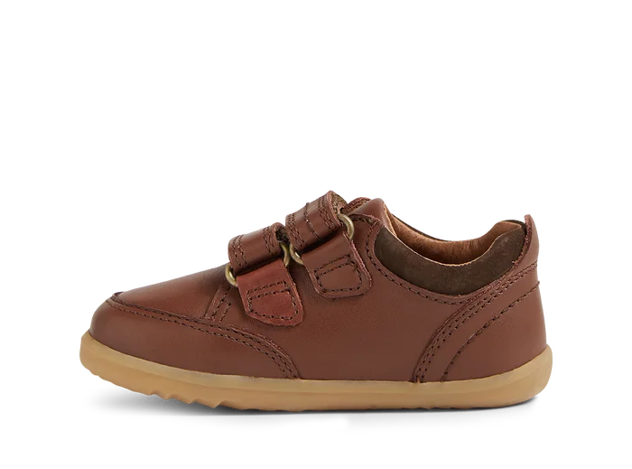 SU Timber Low Leather Shoes- Toffee