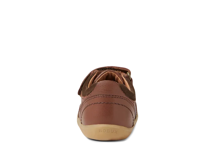 SU Timber Low Leather Shoes- Toffee