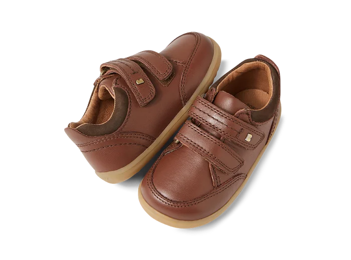 SU Timber Low Leather Shoes- Toffee