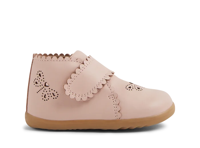 SU Willow Leather Boots- Cameo Rose