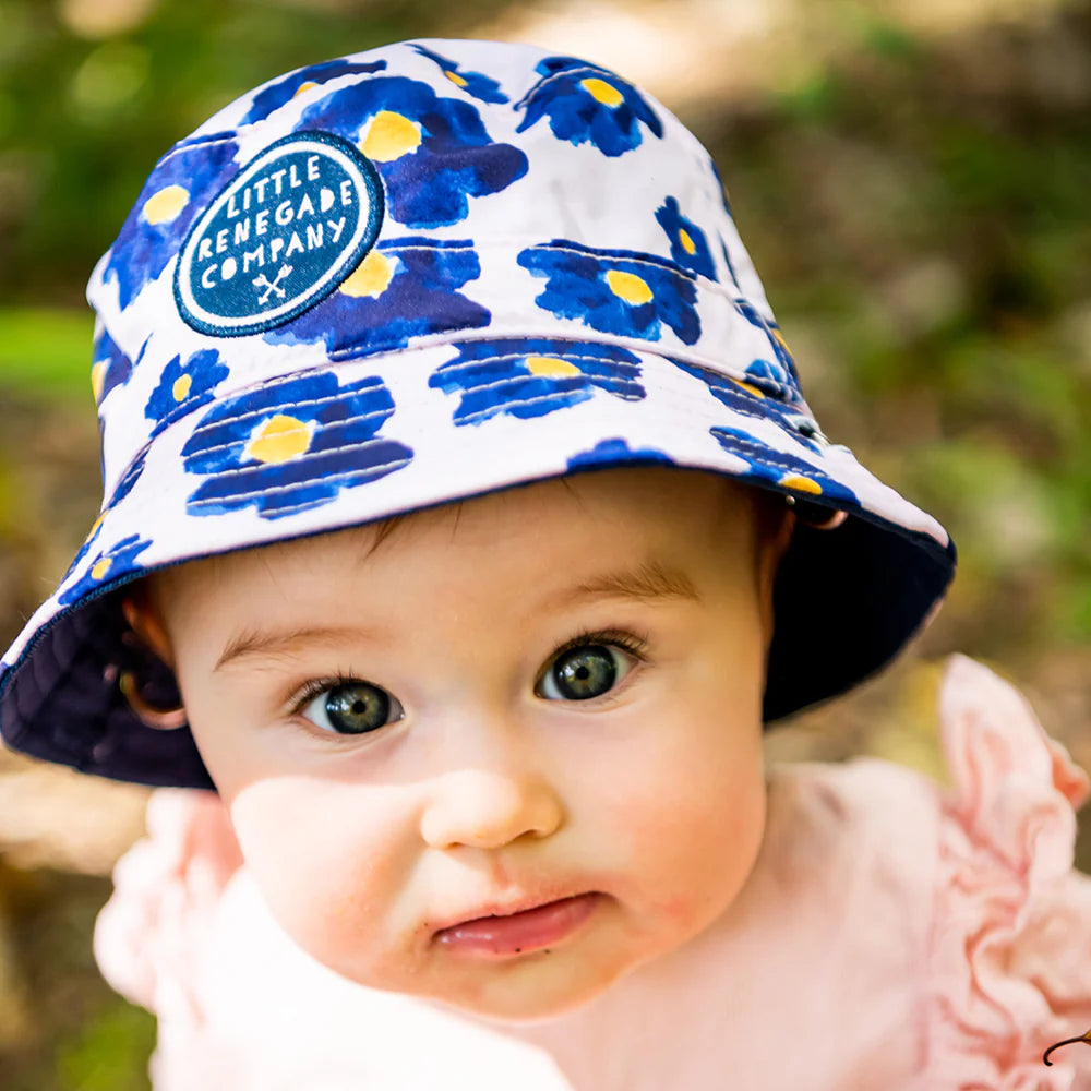 Blossom Reversible Bucket Hat- 4 Sizes