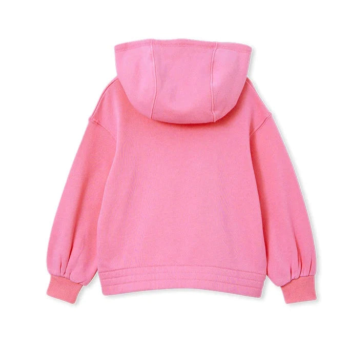 Bubblegum Fleece Hood