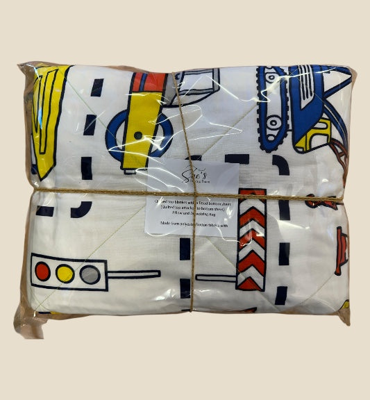 Kindy Sheet Set- Construction Large Print