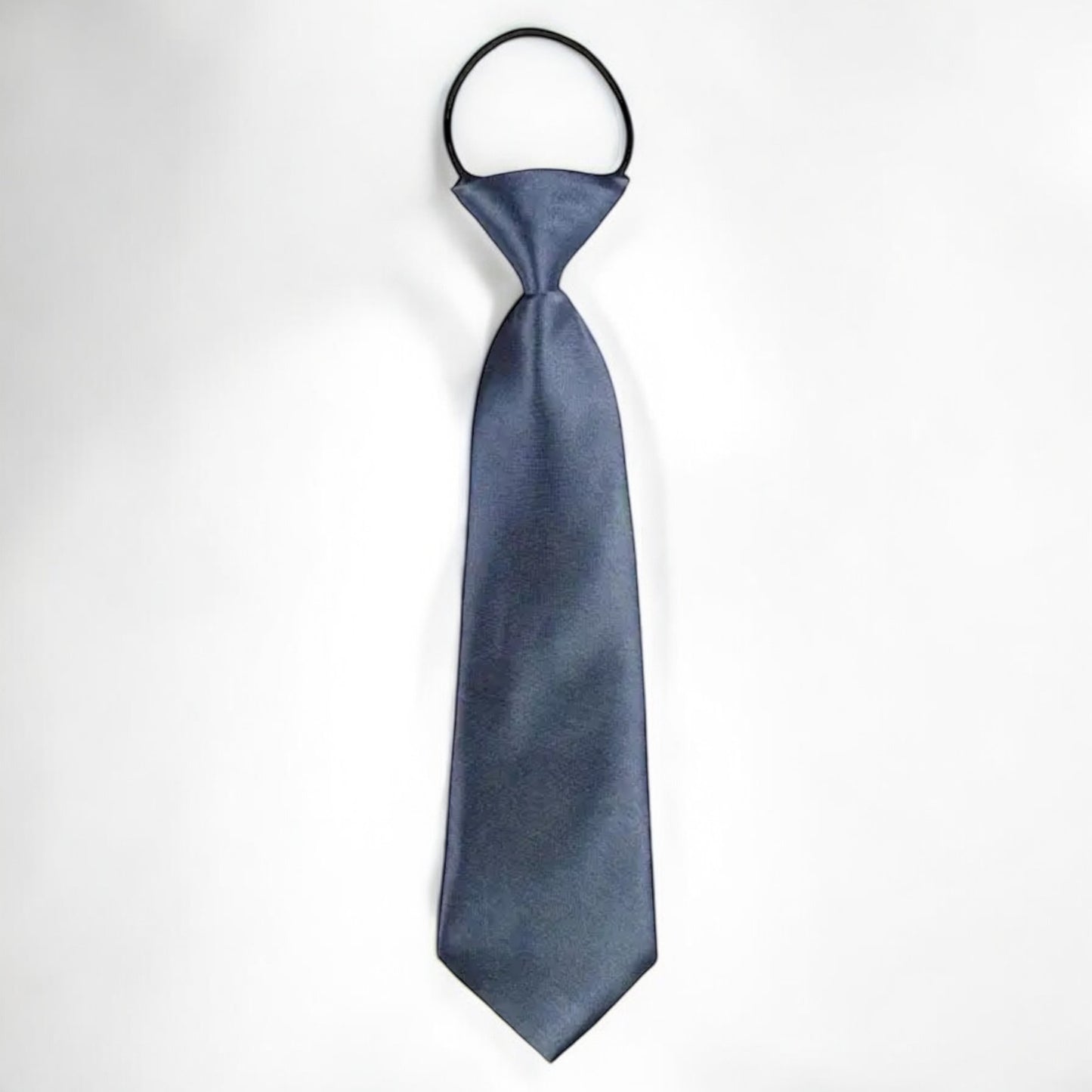 Boys Gentleman Adjustable Tie- Dark Grey