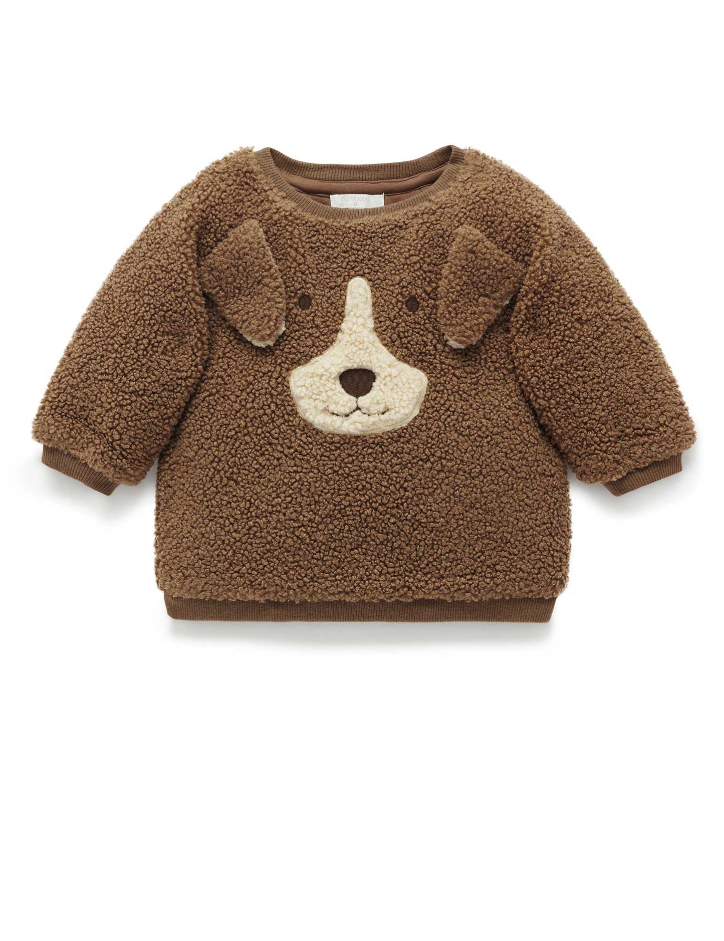 Doggy Shearling Windcheater- Chocolate