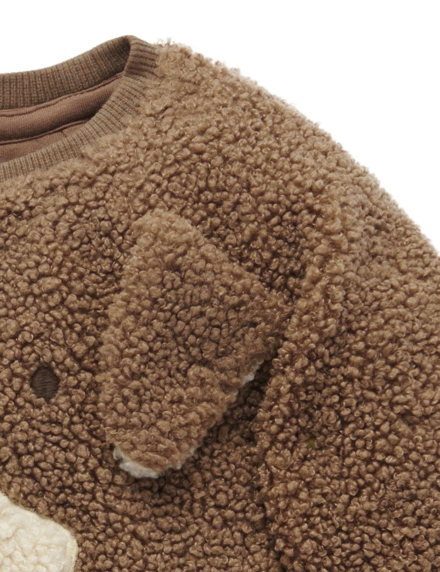 Doggy Shearling Windcheater- Chocolate