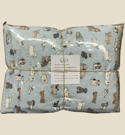 Kindy Sheet Set- Dog Wonderland