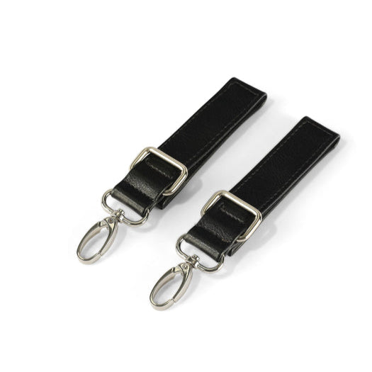 Vegan Leather Stroller Strap Set