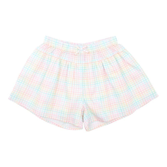 Candy Blossom Check Shorts