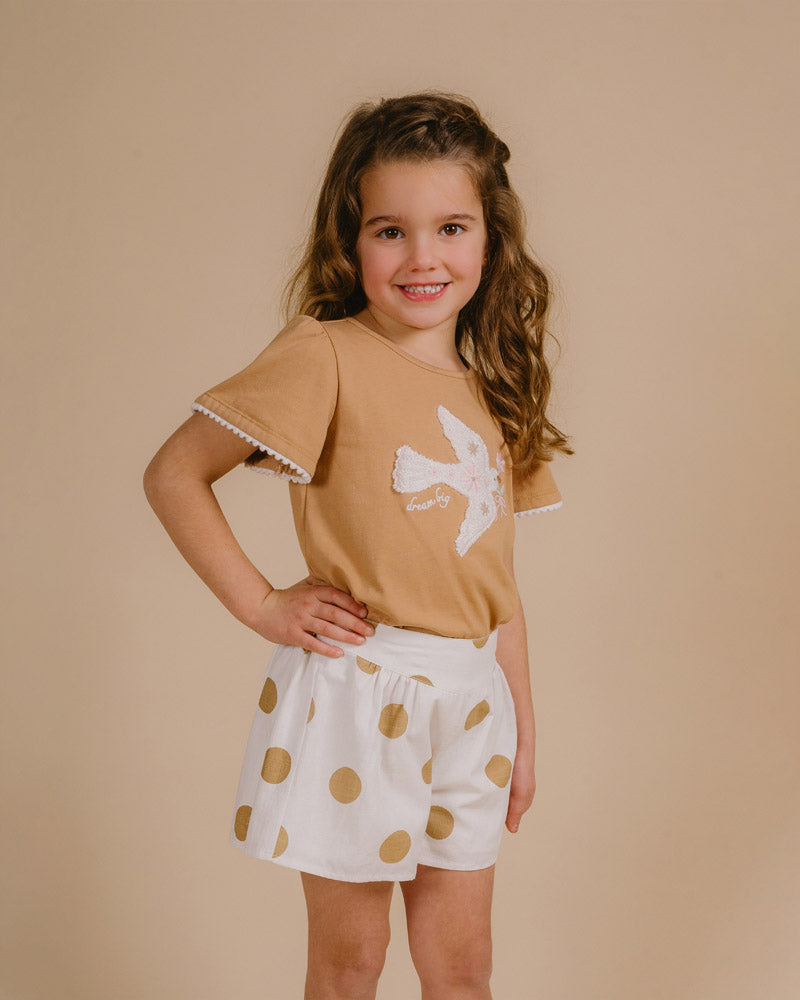 Sweet Spot Print Baby & Girls Shorts