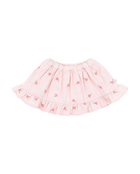 Songbird Emb Skirt with built in Shorts