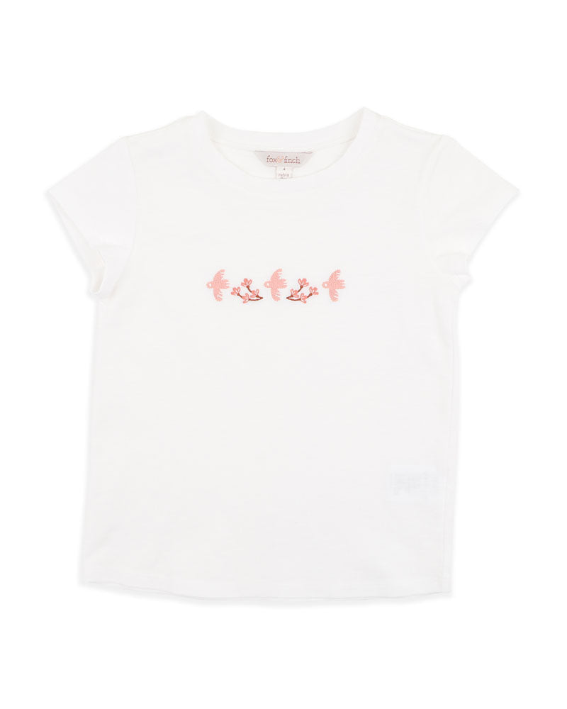 Songbird Emb Tee